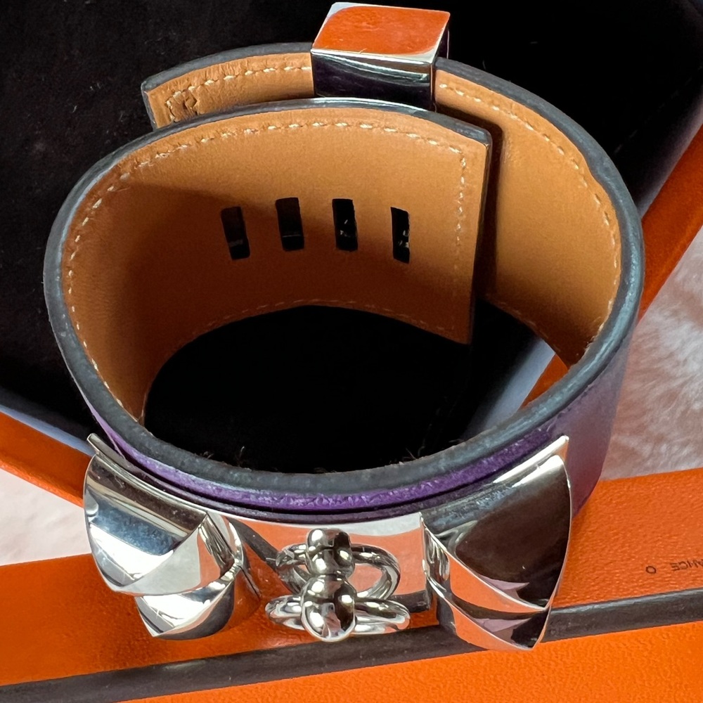 Authentic Hermes Cdc Ultraviolet - image 5